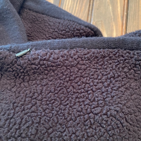 Lululemon Infinity Loop Sherpa Merino Scarf Zip Pocket Reversible - Picture 3 of 5